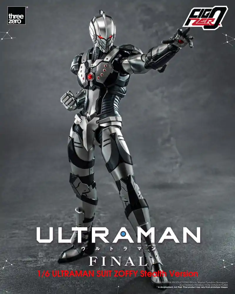 Ultraman Final FigZero akcijska figura 1/6 Ultraman odijelo Zoffy Stealth verzija 30 cm fotografija proizvoda