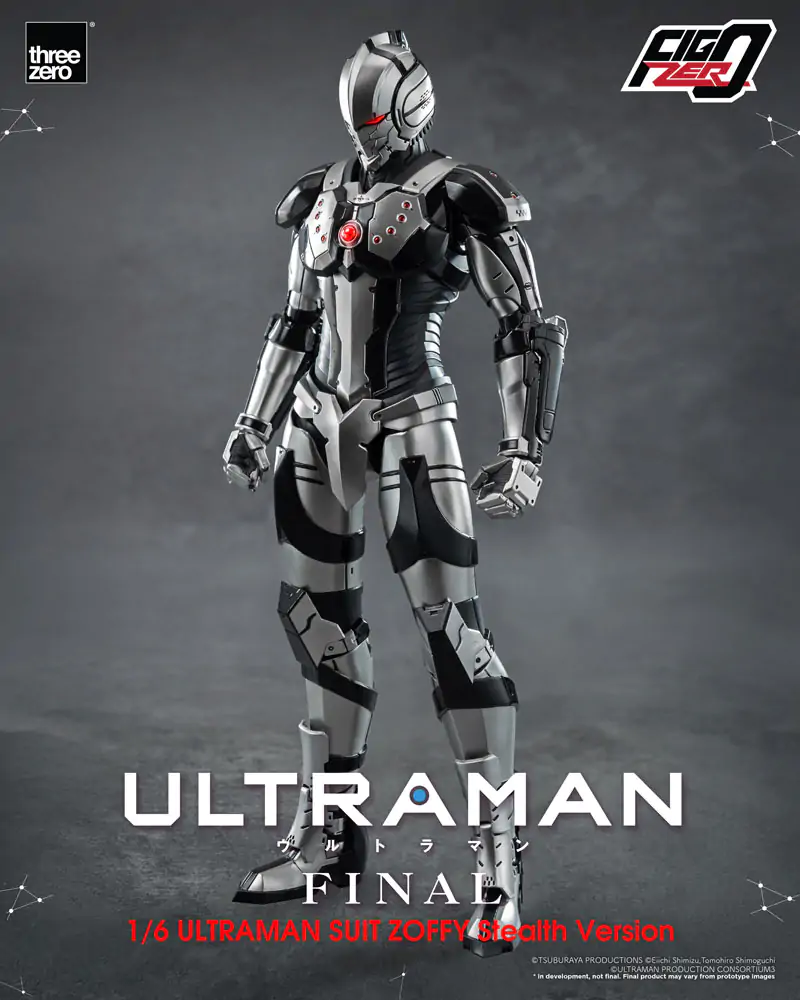 Ultraman Final FigZero akcijska figura 1/6 Ultraman odijelo Zoffy Stealth verzija 30 cm fotografija proizvoda