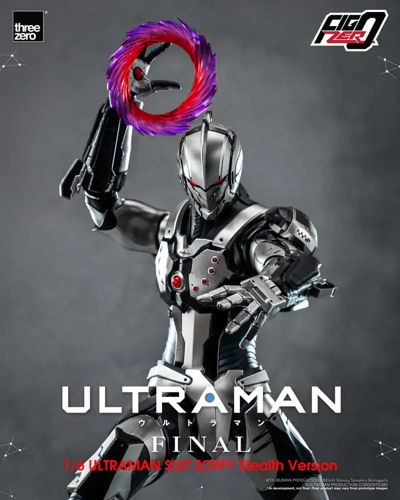 Ultraman Final FigZero akcijska figura 1/6 Ultraman odijelo Zoffy Stealth verzija 30 cm fotografija proizvoda