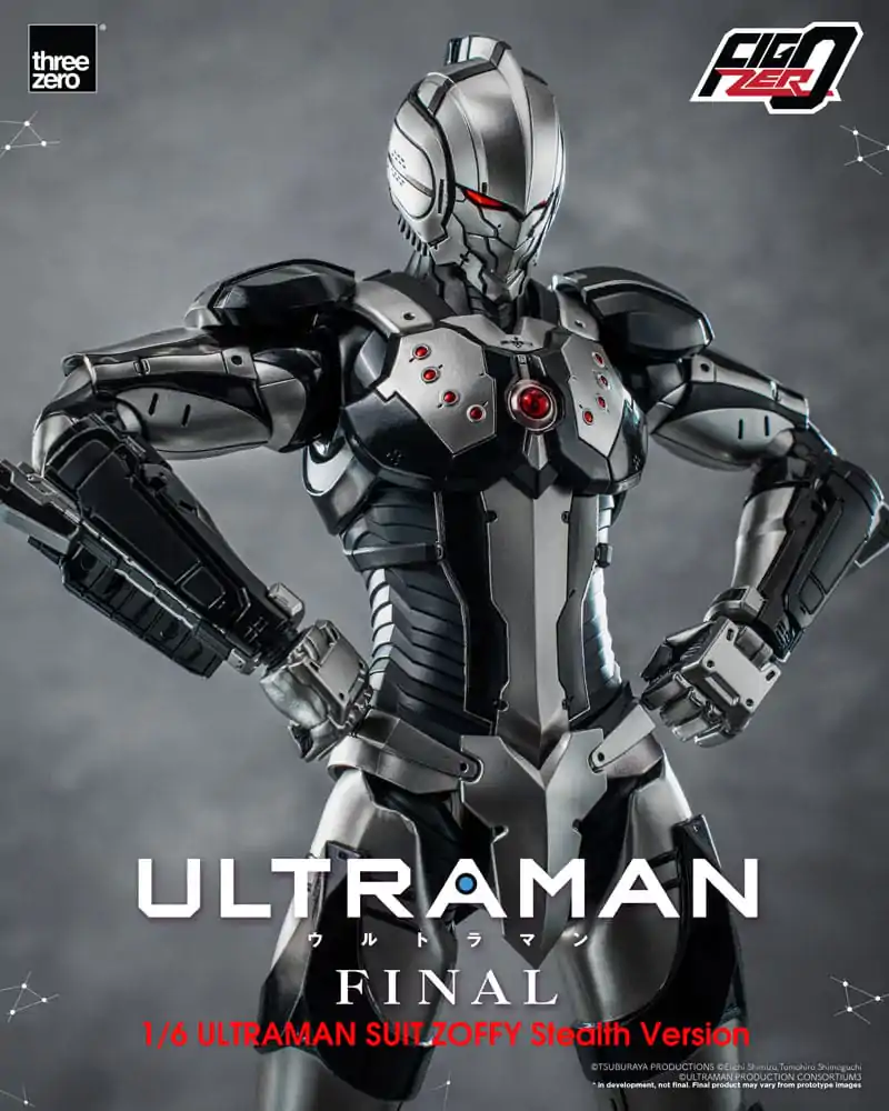 Ultraman Final FigZero akcijska figura 1/6 Ultraman odijelo Zoffy Stealth verzija 30 cm fotografija proizvoda