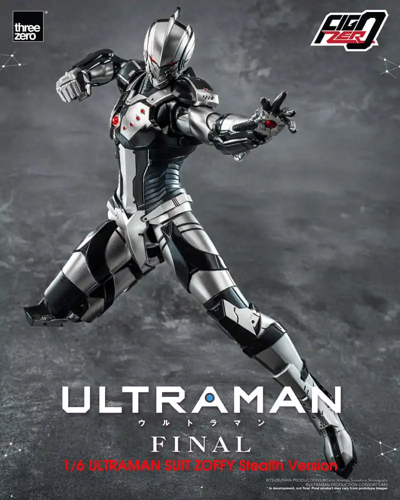 Ultraman Final FigZero akcijska figura 1/6 Ultraman odijelo Zoffy Stealth verzija 30 cm fotografija proizvoda