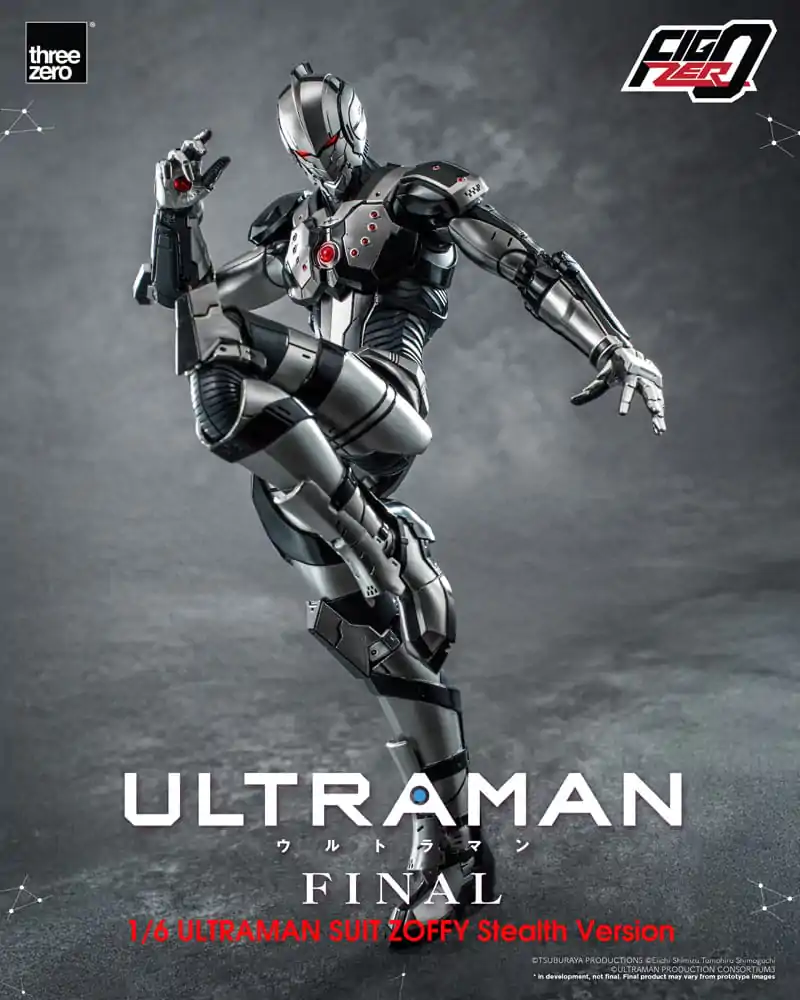 Ultraman Final FigZero akcijska figura 1/6 Ultraman odijelo Zoffy Stealth verzija 30 cm fotografija proizvoda