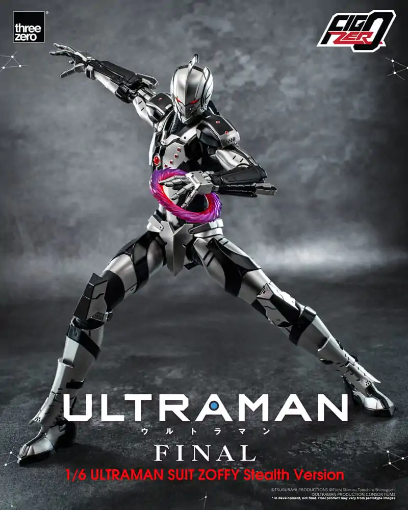 Ultraman Final FigZero akcijska figura 1/6 Ultraman odijelo Zoffy Stealth verzija 30 cm fotografija proizvoda