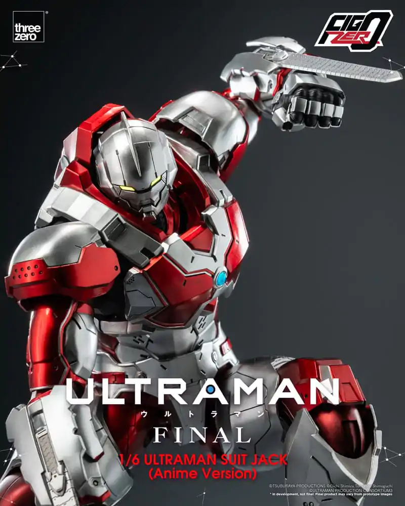 Ultraman Final FigZero akcijska figura 1/6 Ultraman Suit Jack Anime verzija 35 cm fotografija proizvoda