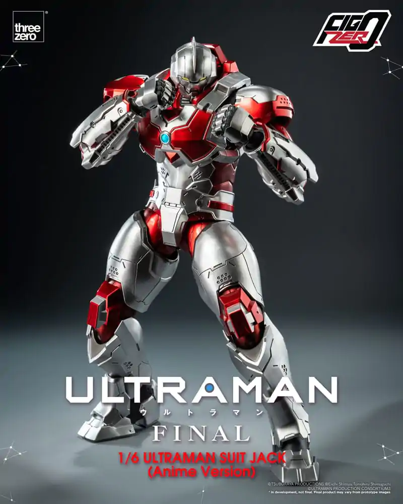 Ultraman Final FigZero akcijska figura 1/6 Ultraman Suit Jack Anime verzija 35 cm fotografija proizvoda