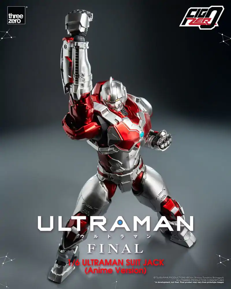 Ultraman Final FigZero akcijska figura 1/6 Ultraman Suit Jack Anime verzija 35 cm fotografija proizvoda