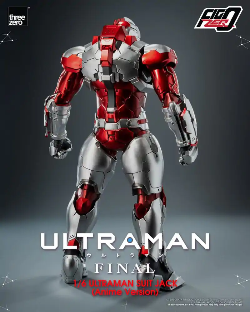 Ultraman Final FigZero akcijska figura 1/6 Ultraman Suit Jack Anime verzija 35 cm fotografija proizvoda