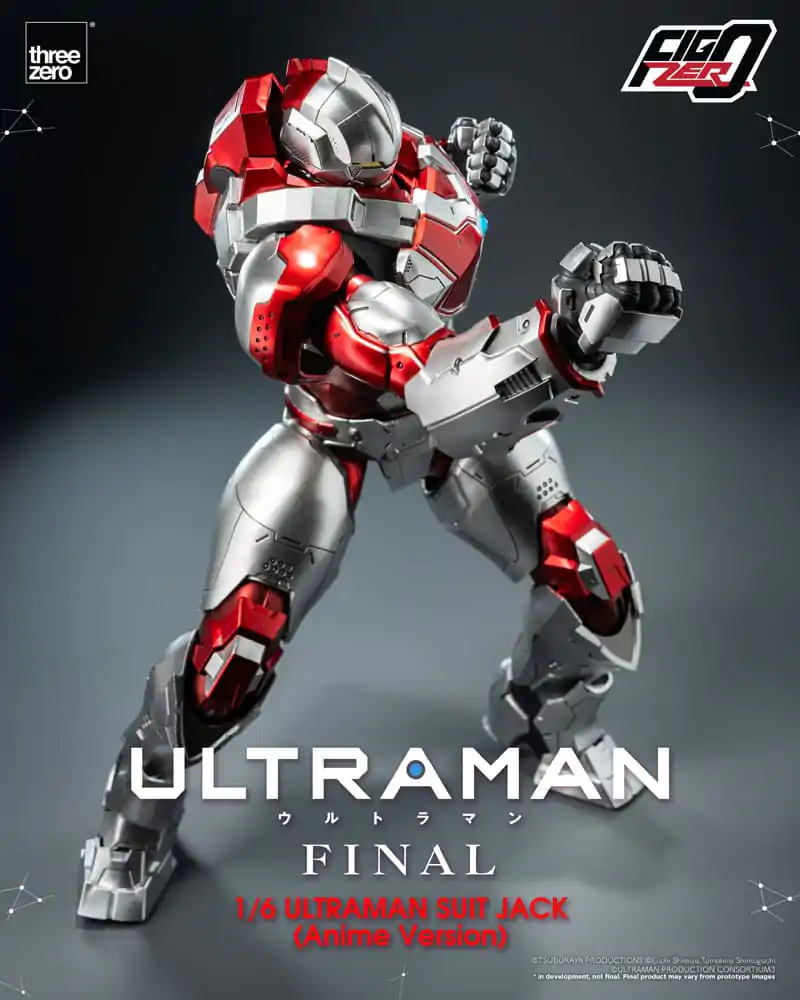 Ultraman Final FigZero akcijska figura 1/6 Ultraman Suit Jack Anime verzija 35 cm fotografija proizvoda