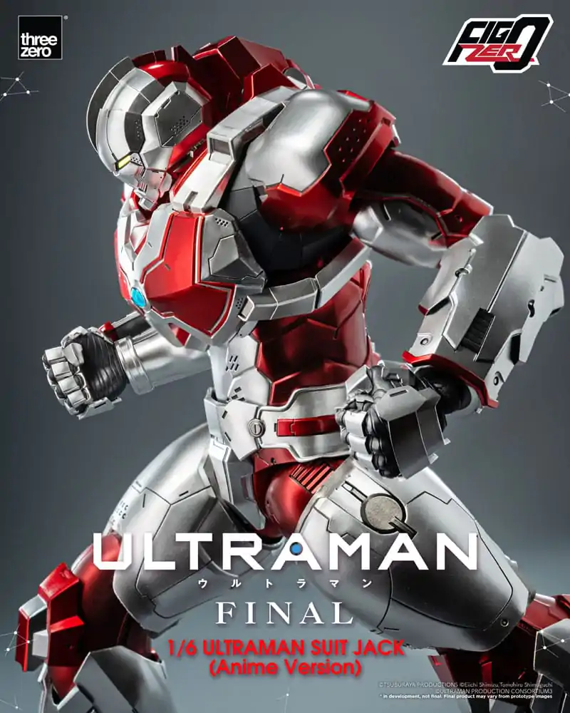 Ultraman Final FigZero akcijska figura 1/6 Ultraman Suit Jack Anime verzija 35 cm fotografija proizvoda