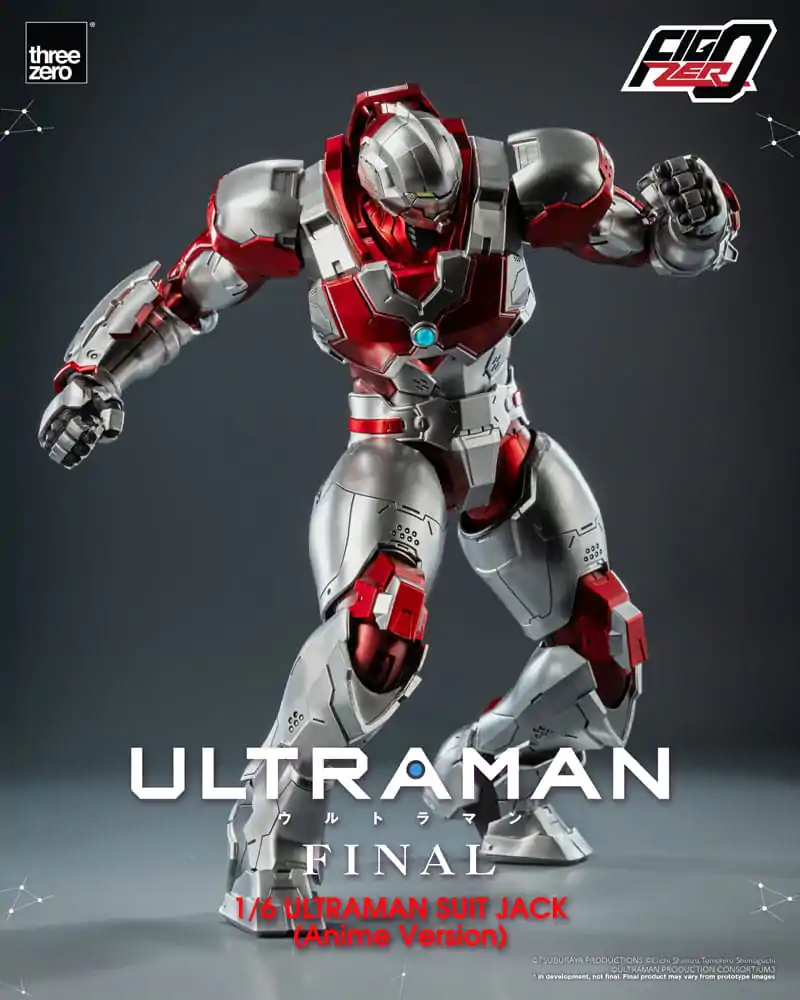 Ultraman Final FigZero akcijska figura 1/6 Ultraman Suit Jack Anime verzija 35 cm fotografija proizvoda