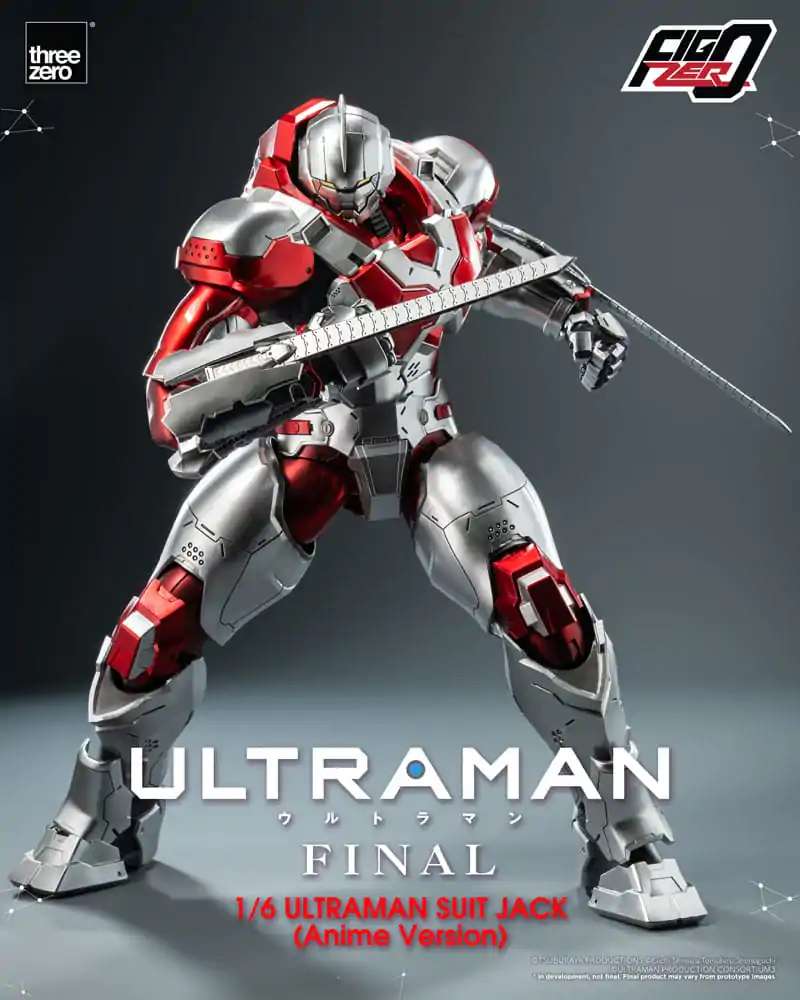 Ultraman Final FigZero akcijska figura 1/6 Ultraman Suit Jack Anime verzija 35 cm fotografija proizvoda