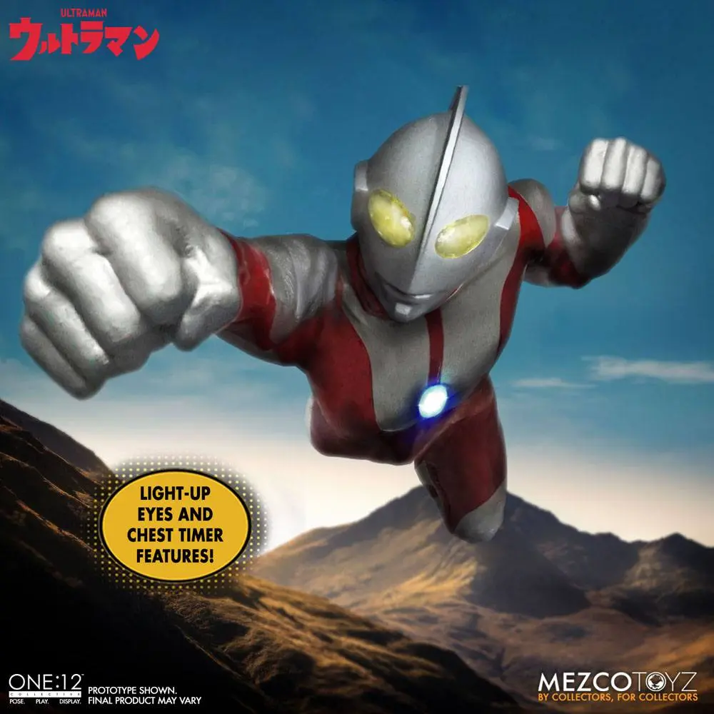 Ultraman Svjetleća akcijska figura 1/12 Ultraman 16 cm fotografija proizvoda