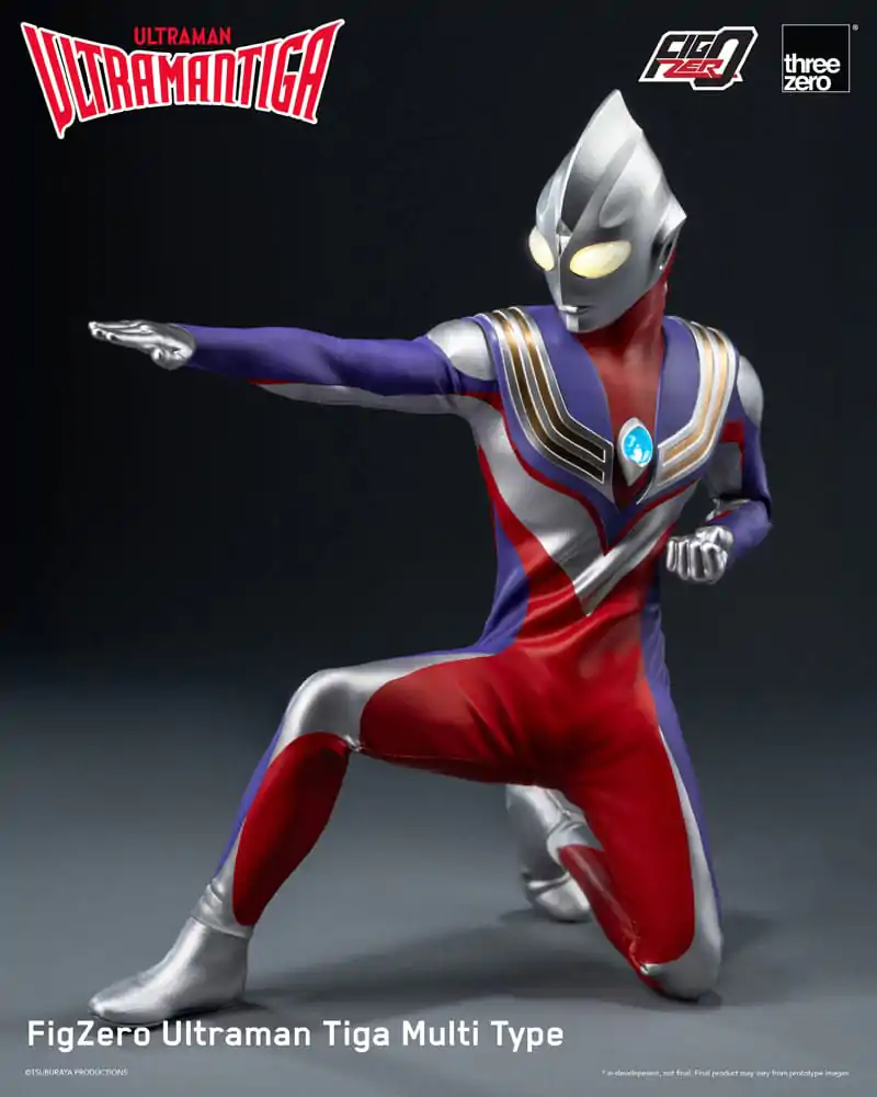 Ultraman Tiga FigZero akcijska figura 1/6 Ultraman Tiga Multi Type 32 cm fotografija proizvoda