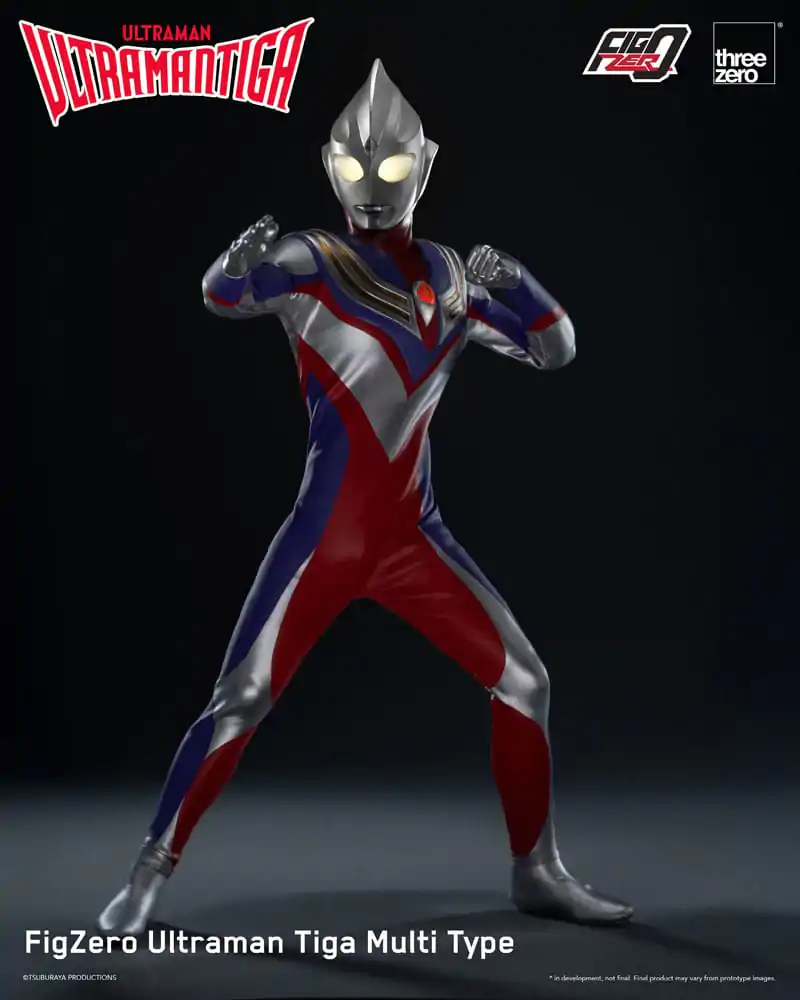 Ultraman Tiga FigZero akcijska figura 1/6 Ultraman Tiga Multi Type 32 cm fotografija proizvoda