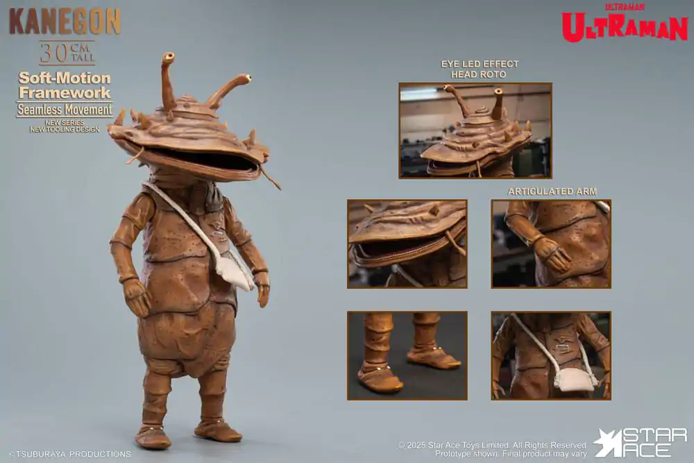 Ultraman Ultra-Kaiju meka vinilna statua Kanegon Special Edition 30 cm fotografija proizvoda