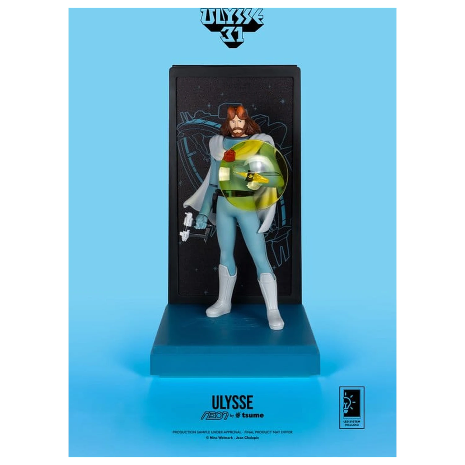 Ulysse 31 Neonska figura 1/9 Ulysse 20 cm fotografija proizvoda