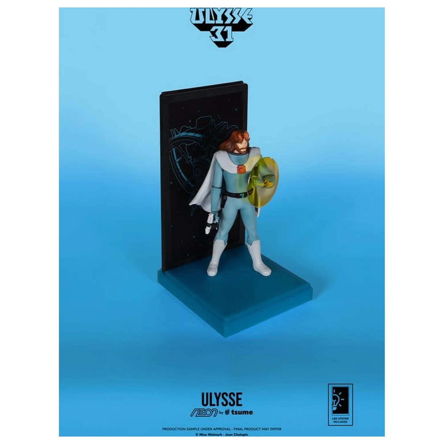 Ulysse 31 Neonska figura 1/9 Ulysse 20 cm fotografija proizvoda