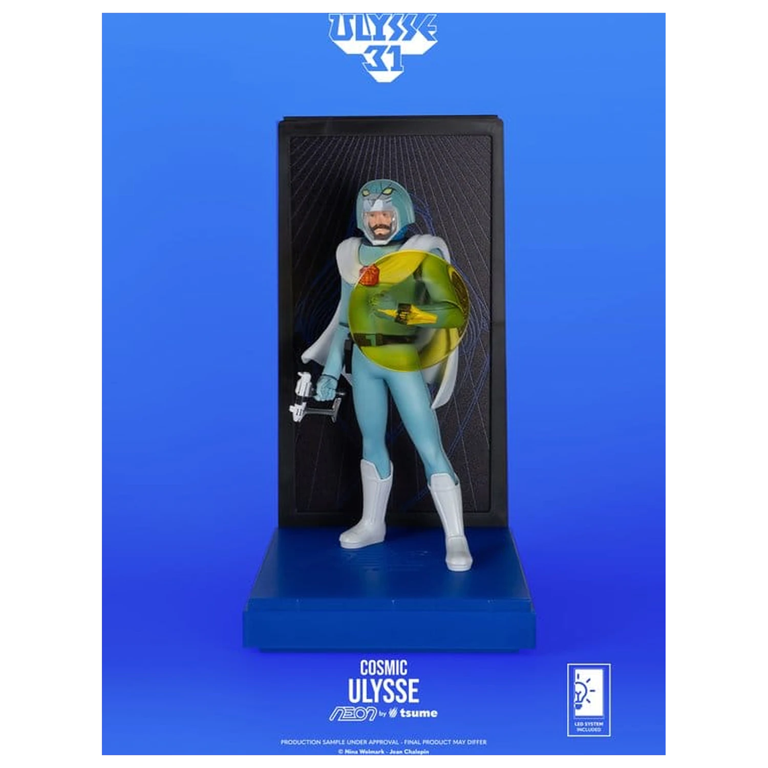 Ulysse 31 Neonska Figura 1/9 Ulysse Kozmička Verzija 20 cm fotografija proizvoda