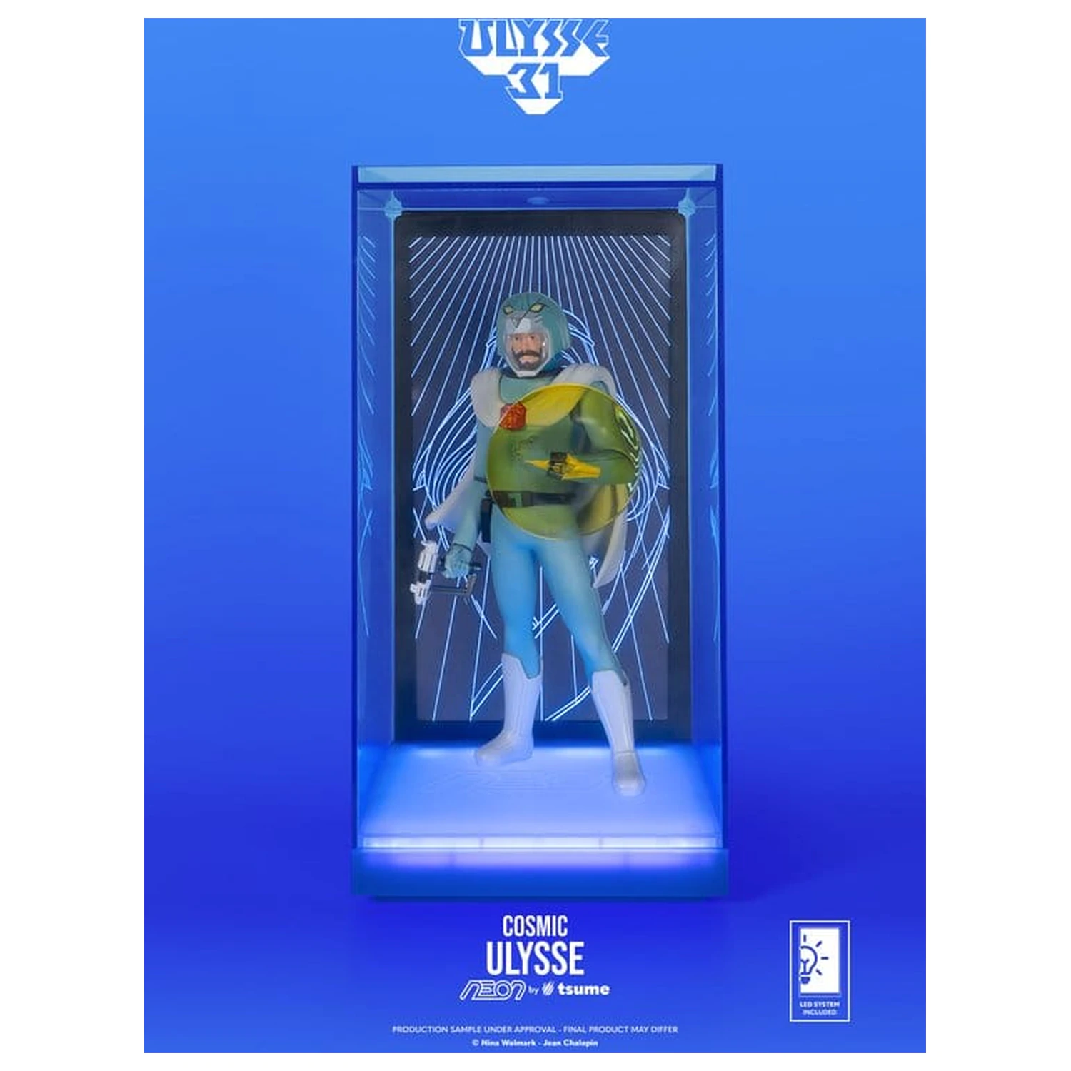 Ulysse 31 Neonska Figura 1/9 Ulysse Kozmička Verzija 20 cm fotografija proizvoda