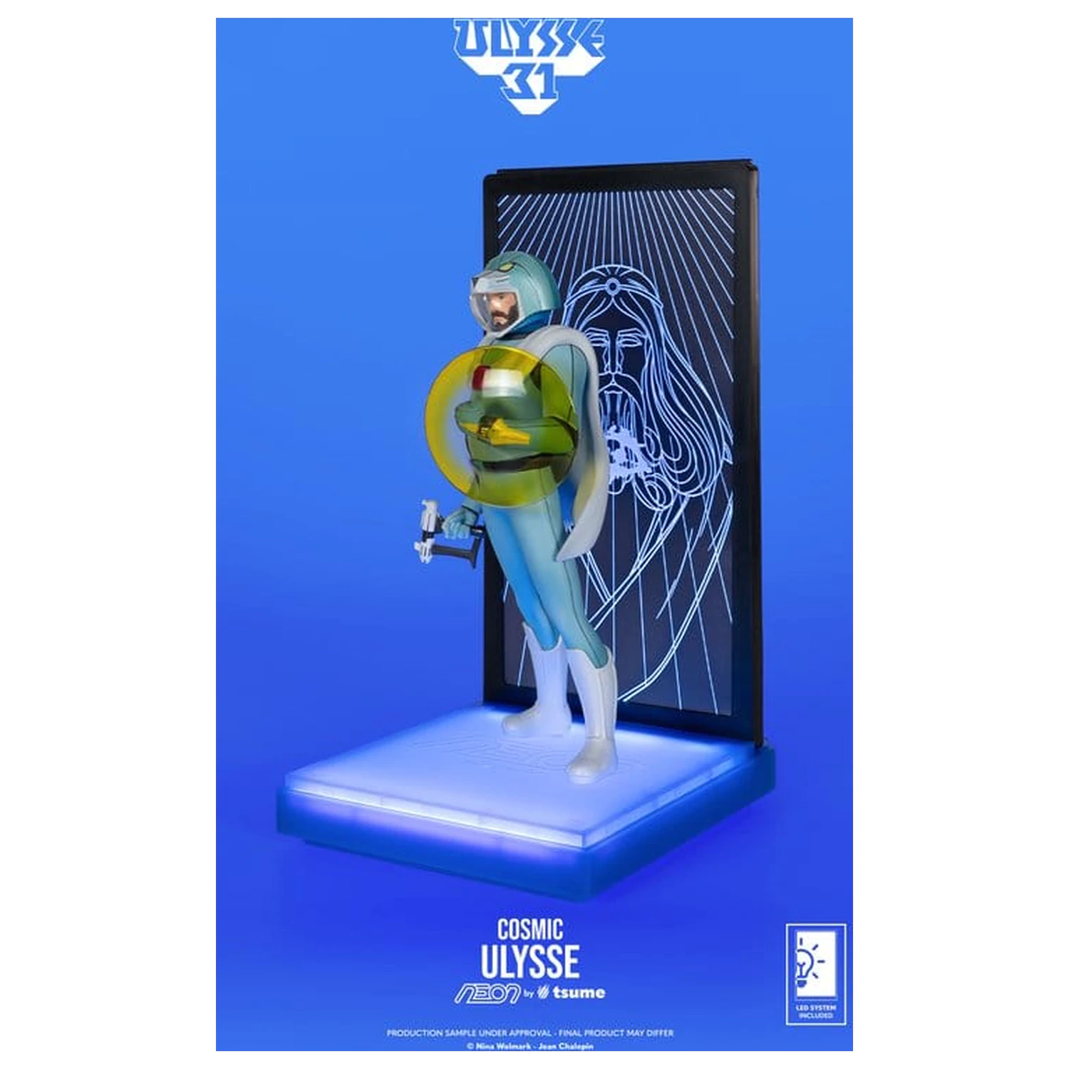 Ulysse 31 Neonska Figura 1/9 Ulysse Kozmička Verzija 20 cm fotografija proizvoda