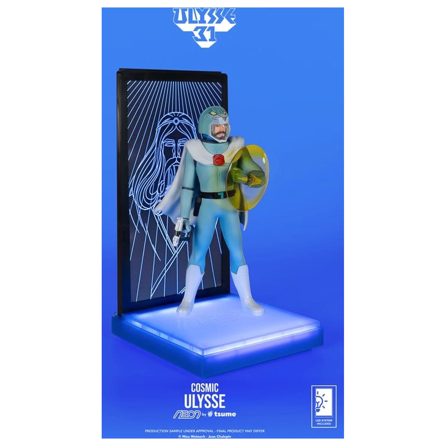 Ulysse 31 Neonska Figura 1/9 Ulysse Kozmička Verzija 20 cm fotografija proizvoda