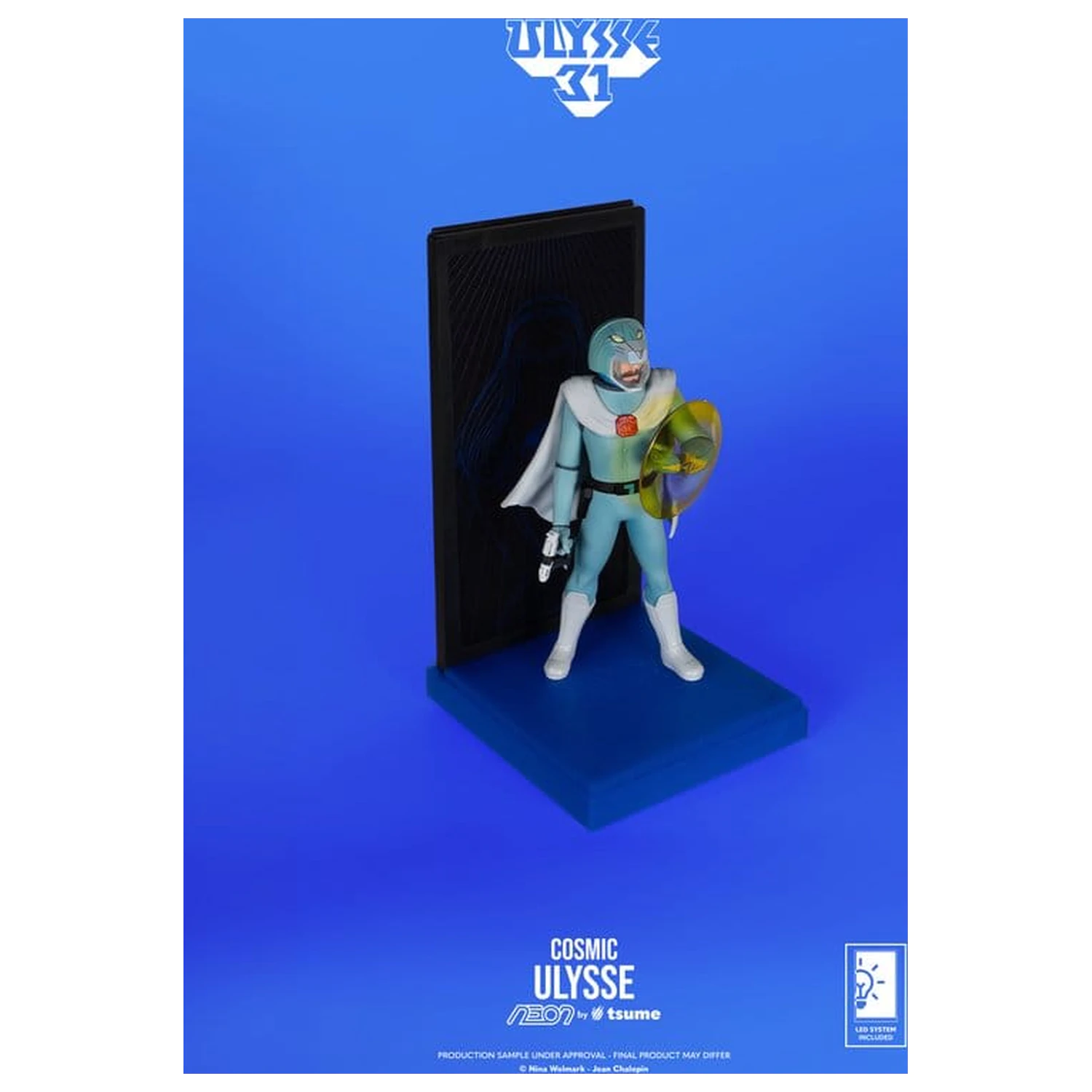 Ulysse 31 Neonska Figura 1/9 Ulysse Kozmička Verzija 20 cm fotografija proizvoda