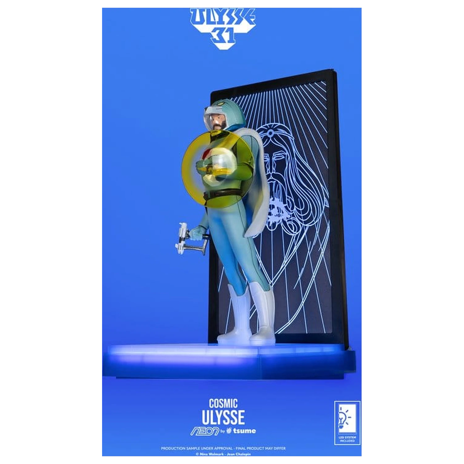 Ulysse 31 Neonska Figura 1/9 Ulysse Kozmička Verzija 20 cm fotografija proizvoda
