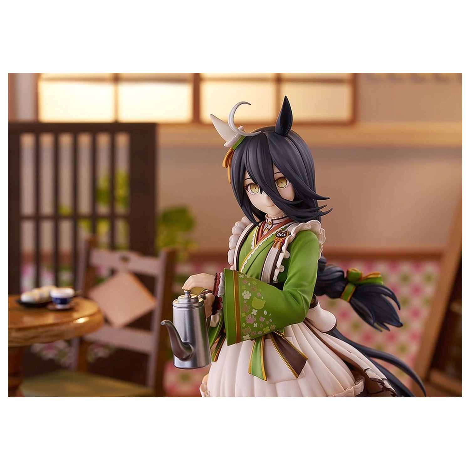 Uma Musume Pretty Derby PVC statua 1/7 Manhattan Cafe Willow-Green Evening 24 cm fotografija proizvoda