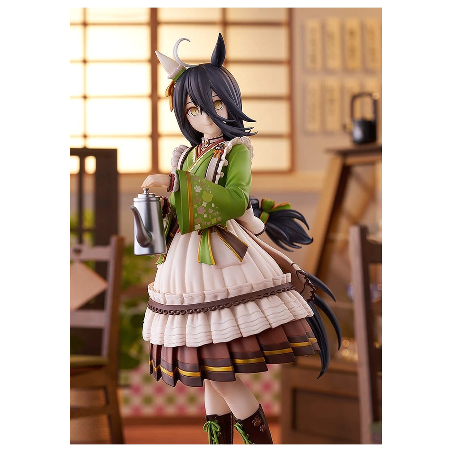 Uma Musume Pretty Derby PVC statua 1/7 Manhattan Cafe Willow-Green Evening 24 cm fotografija proizvoda
