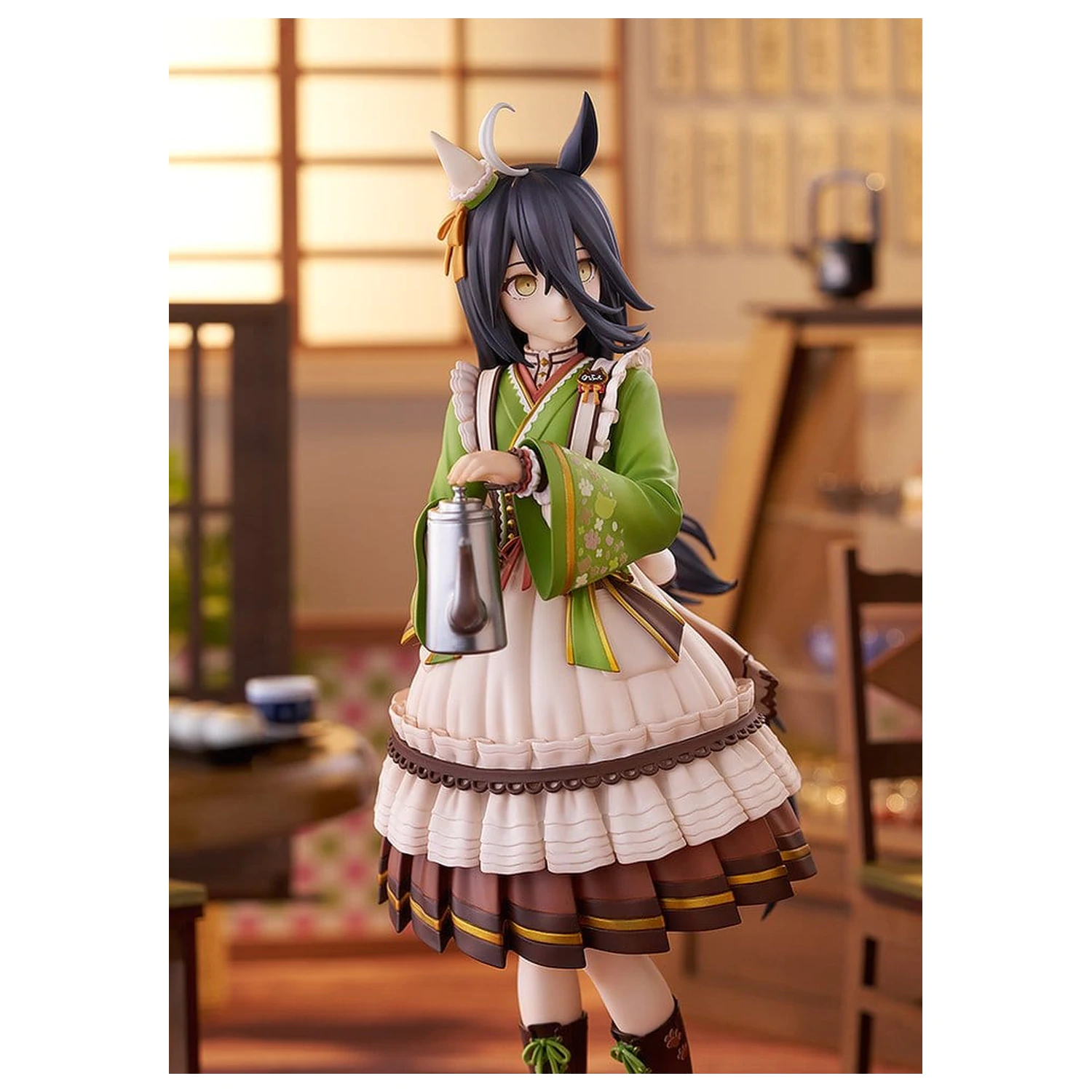 Uma Musume Pretty Derby PVC statua 1/7 Manhattan Cafe Willow-Green Evening 24 cm fotografija proizvoda