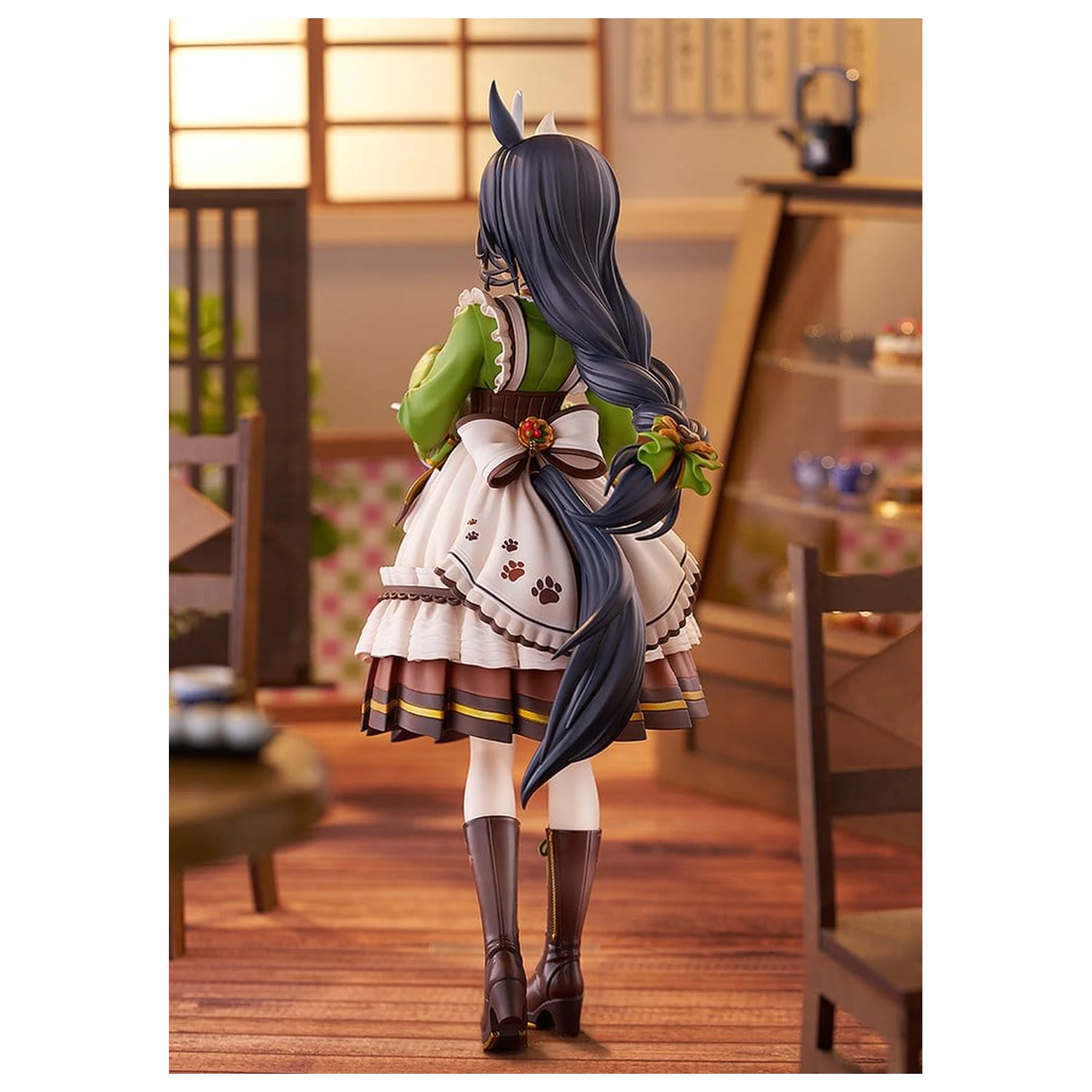 Uma Musume Pretty Derby PVC statua 1/7 Manhattan Cafe Willow-Green Evening 24 cm fotografija proizvoda