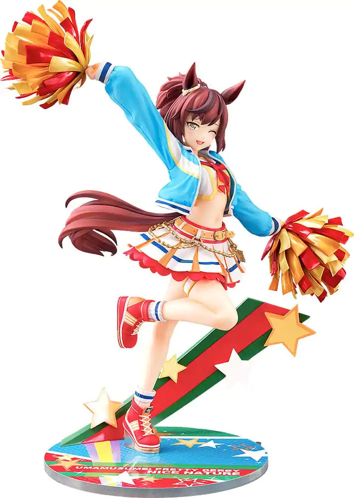 Uma Musume Pretty Derby PVC kip 1/7 Nice Nature: Cheerleader 29 cm fotografija proizvoda