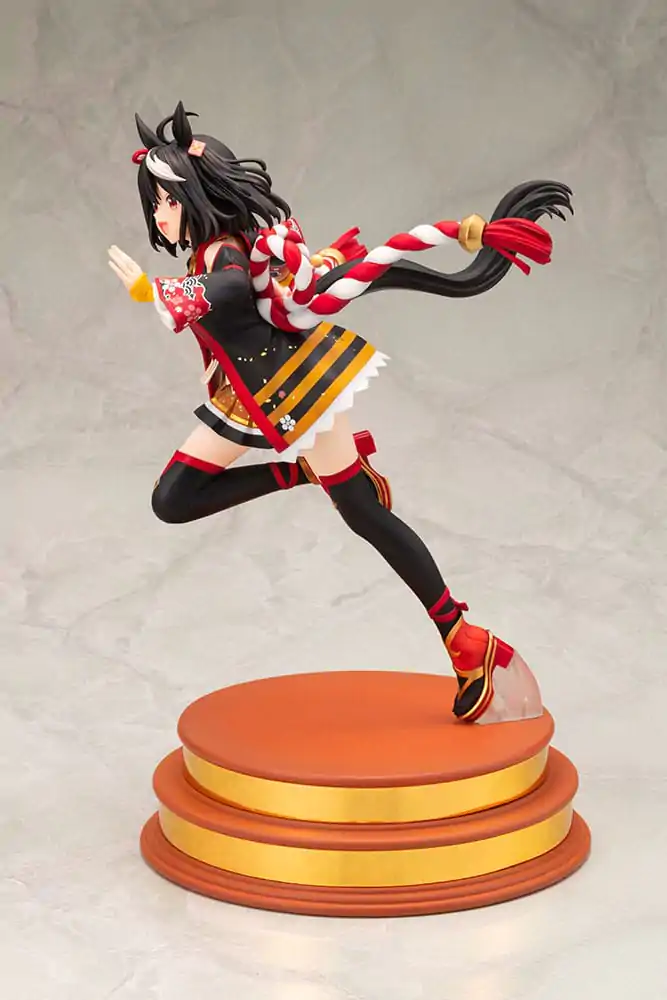 Uma Musume Pretty Derby PVC Kip 1/7 Outrunning the Encroaching Heat Kitasan Black 30 cm fotografija proizvoda