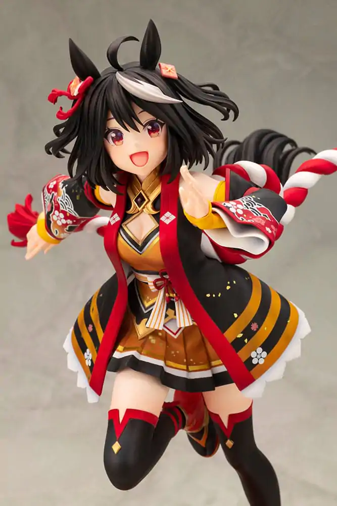 Uma Musume Pretty Derby PVC Kip 1/7 Outrunning the Encroaching Heat Kitasan Black 30 cm fotografija proizvoda