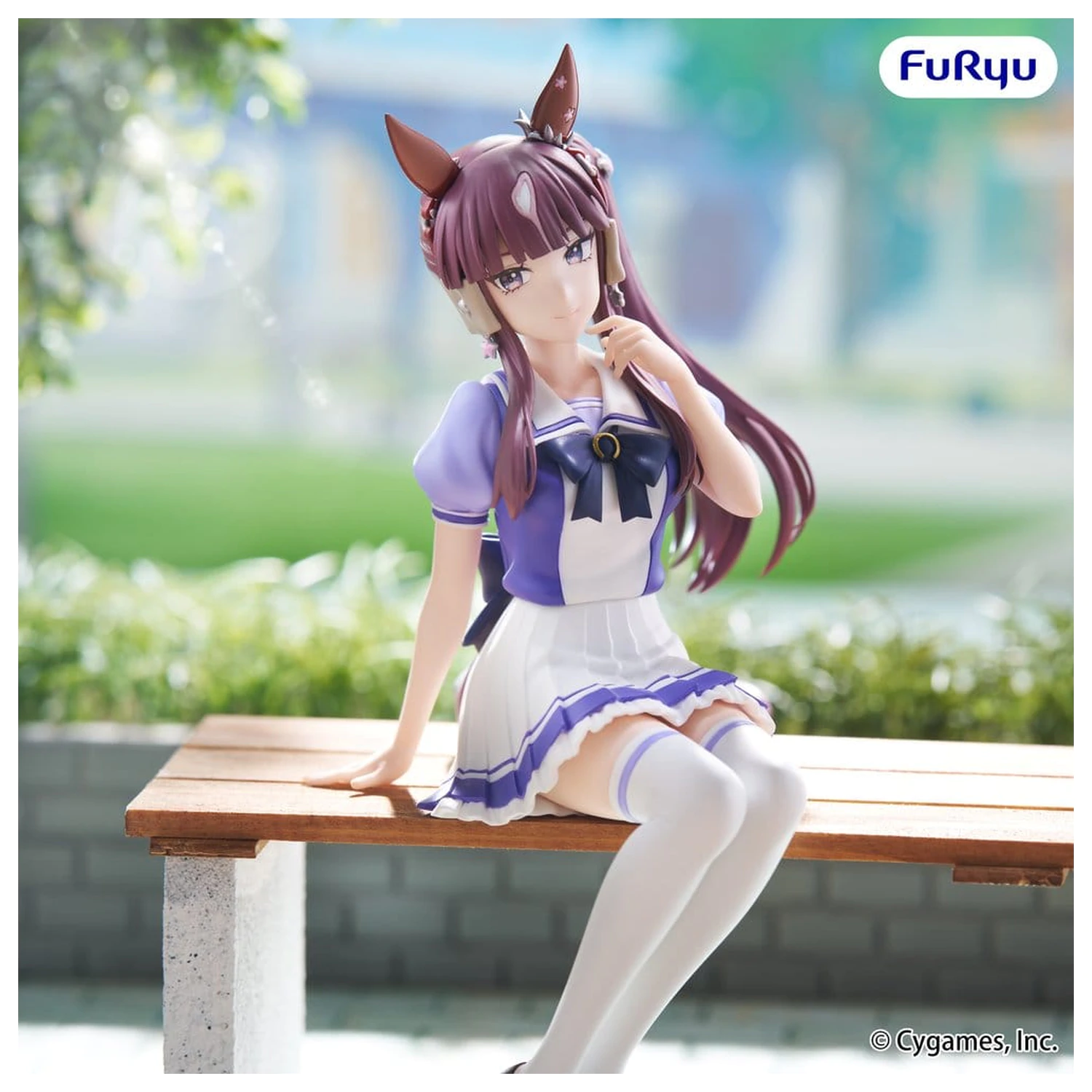Umamusume: Pretty Derby Noodle Stopper PVC figura Lucky Lilac 17 cm fotografija proizvoda