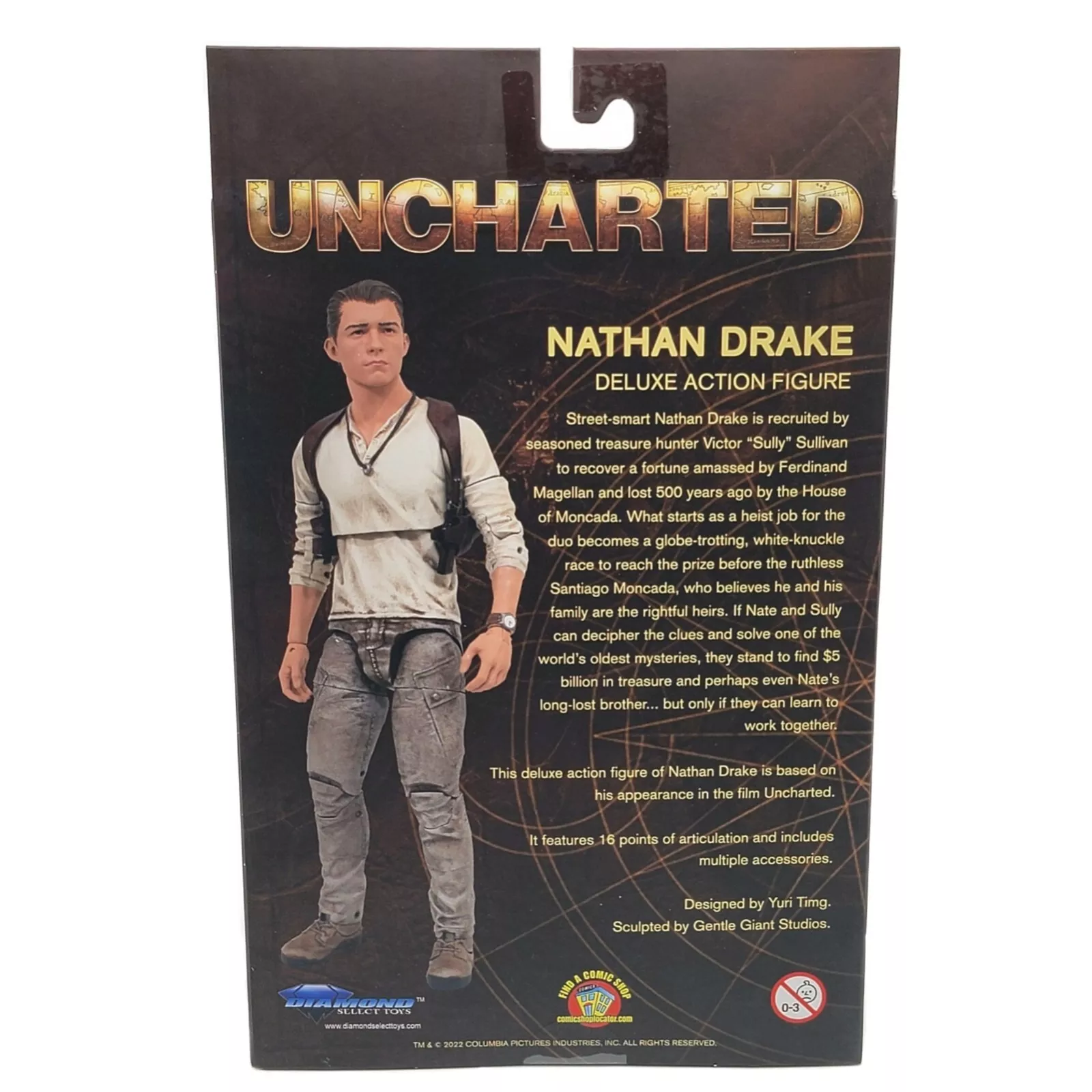 Uncharted Deluxe akcijska figura Nathan Drake 18 cm fotografija proizvoda