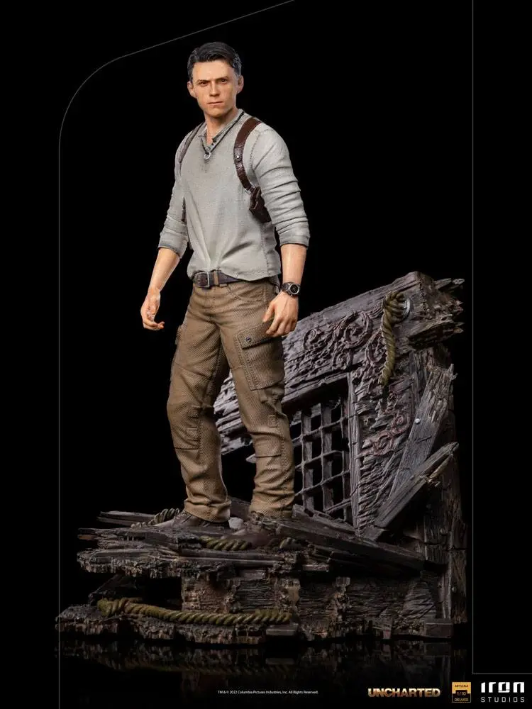 Uncharted Movie Deluxe Art Scale Statua 1/10 Nathan Drake 22 cm fotografija proizvoda