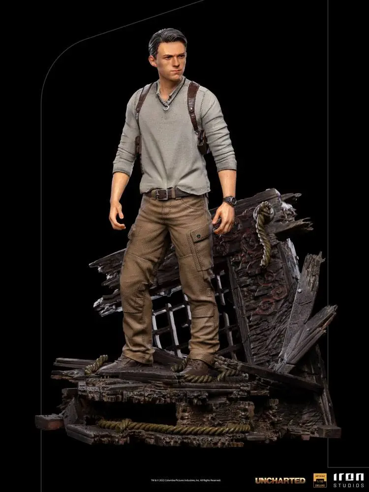 Uncharted Movie Deluxe Art Scale Statua 1/10 Nathan Drake 22 cm fotografija proizvoda