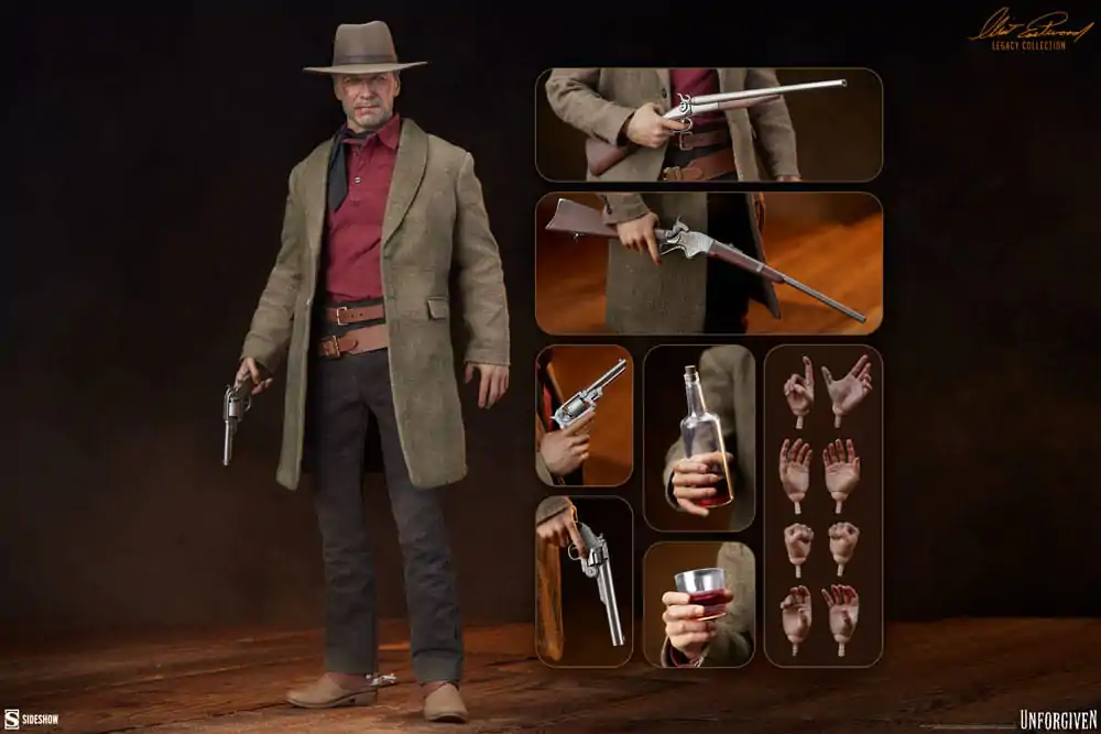 Unforgiven Clint Eastwood Legacy Collection Akcijska figura 1/6 William Munny 32 cm fotografija proizvoda