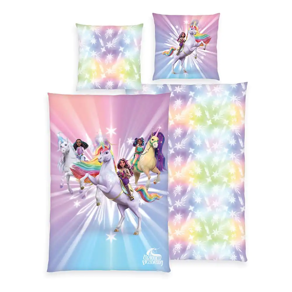 Unicorn Academy posteljina Magic 135 x 200 cm fotografija proizvoda