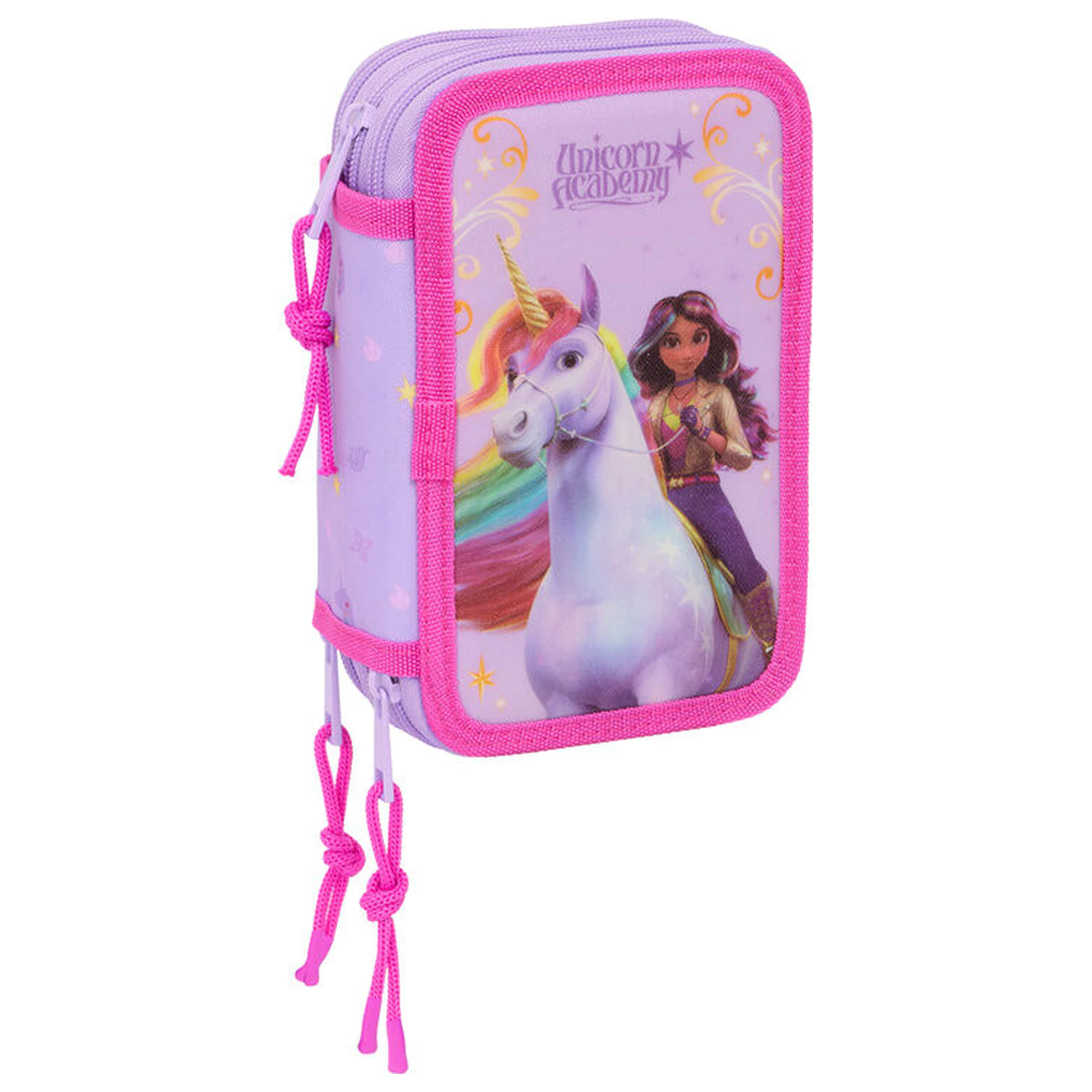 Unicorn Academy trostruka pernica 37 kom fotografija proizvoda