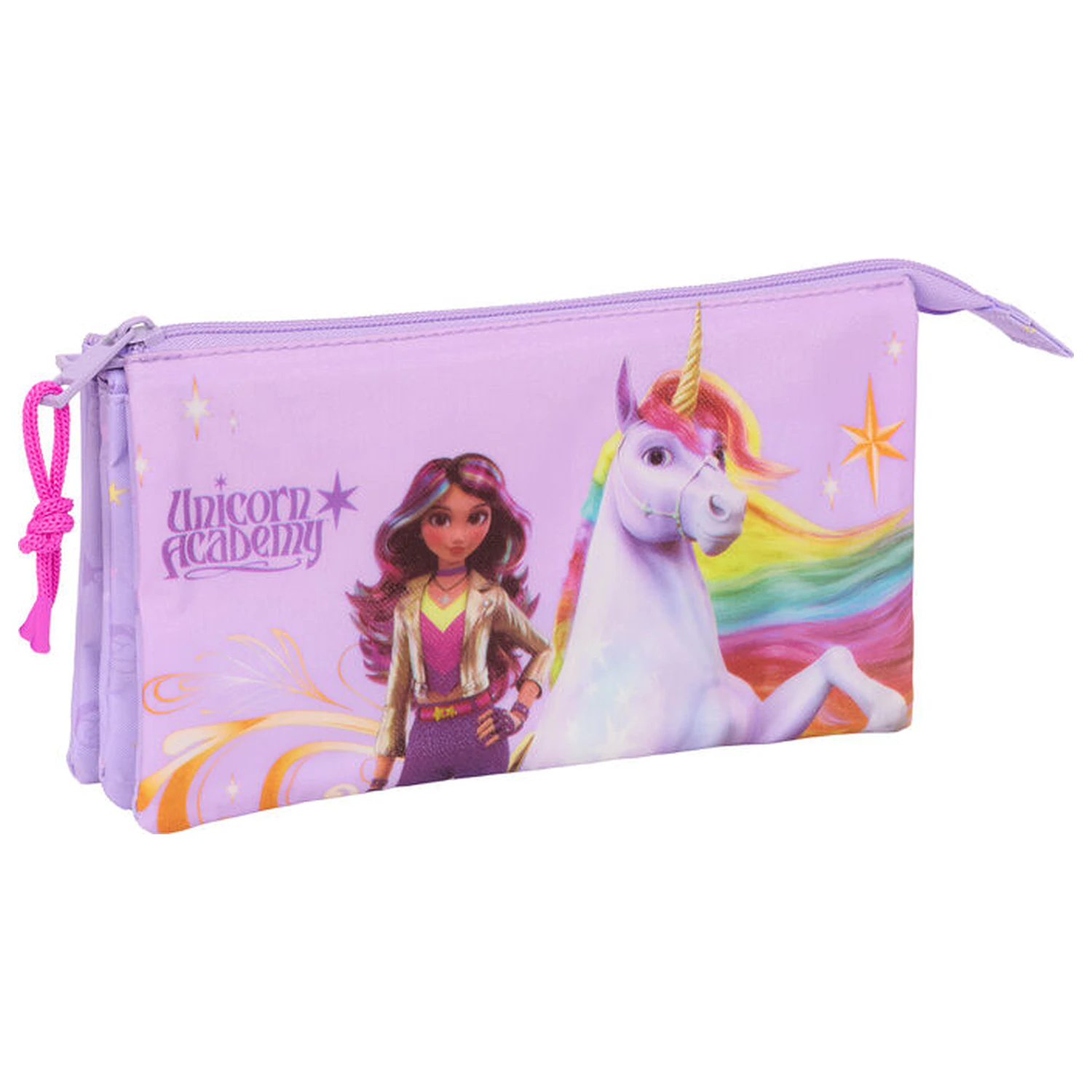 Unicorn Academy trostruka pernica fotografija proizvoda