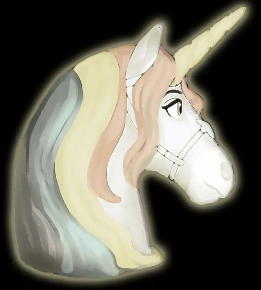 Unicorn Academy 3D LED Lampa Wildstar 18 cm fotografija proizvoda