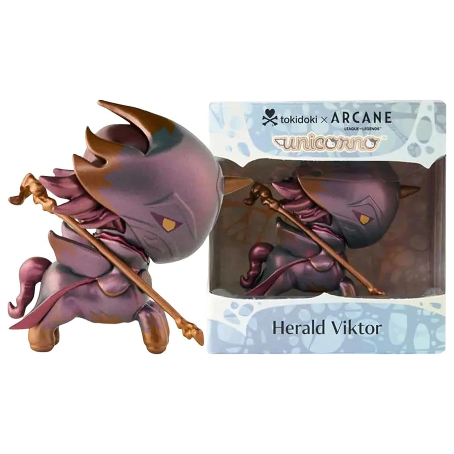 Unicorno x Arcane Figura u kutiji s prozorom Herald Viktor (Special Edition) 7 cm fotografija proizvoda