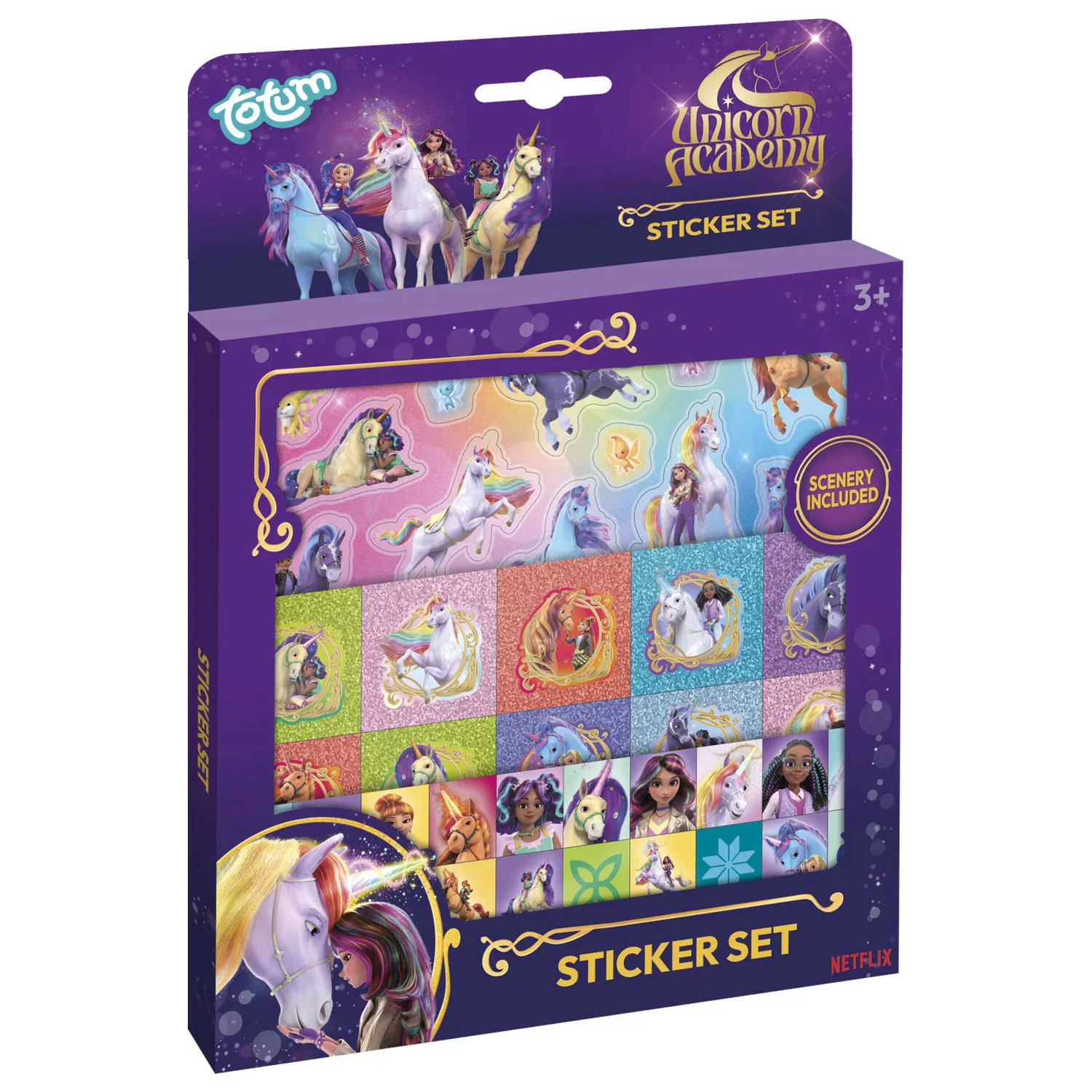 Unicorn Academy Friends set naljepnica fotografija proizvoda