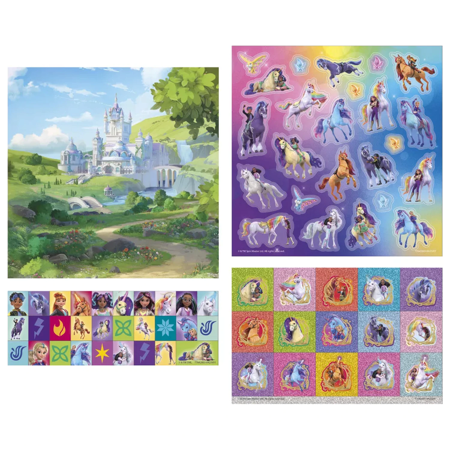 Unicorn Academy Friends set naljepnica fotografija proizvoda