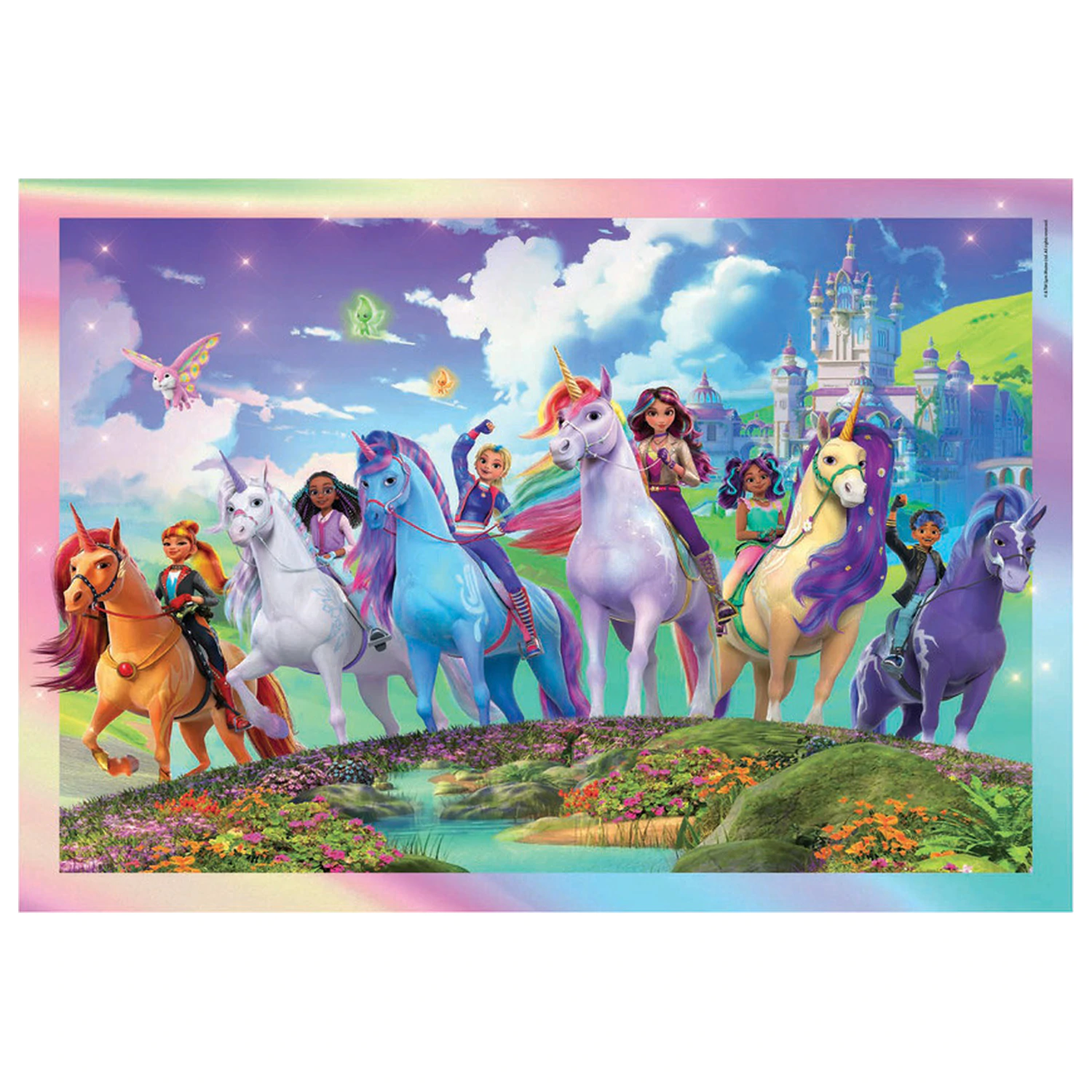 Unicorn Academy Mystic puzzle od 104 komada fotografija proizvoda