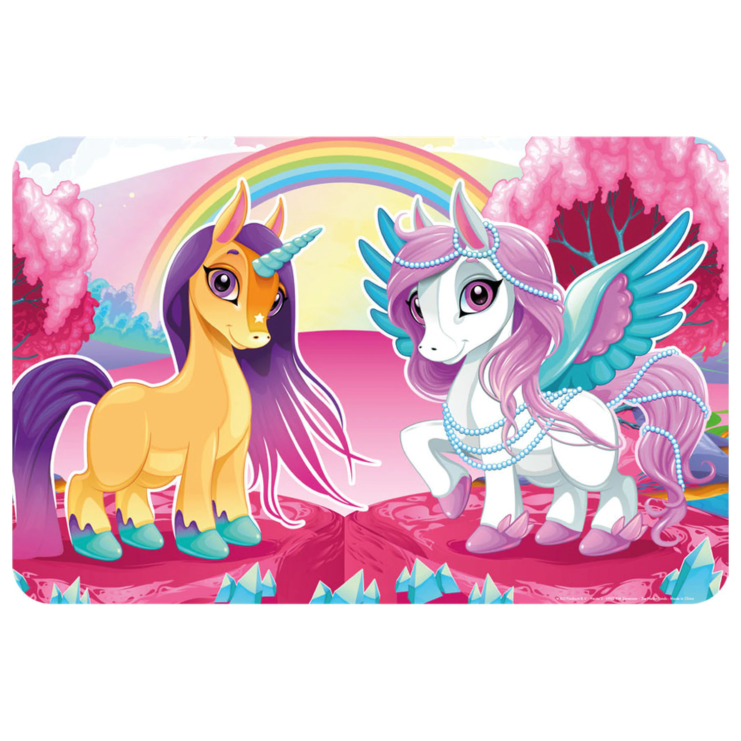 Unicorn and Pegasus podložak za tanjur 43x28 cm fotografija proizvoda