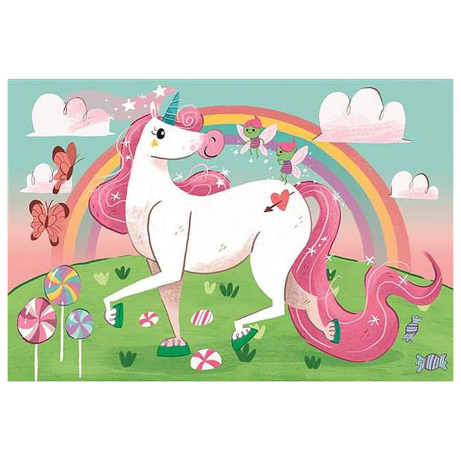 Unicorn Believe 104-dijelna slagalica Clementoni fotografija proizvoda