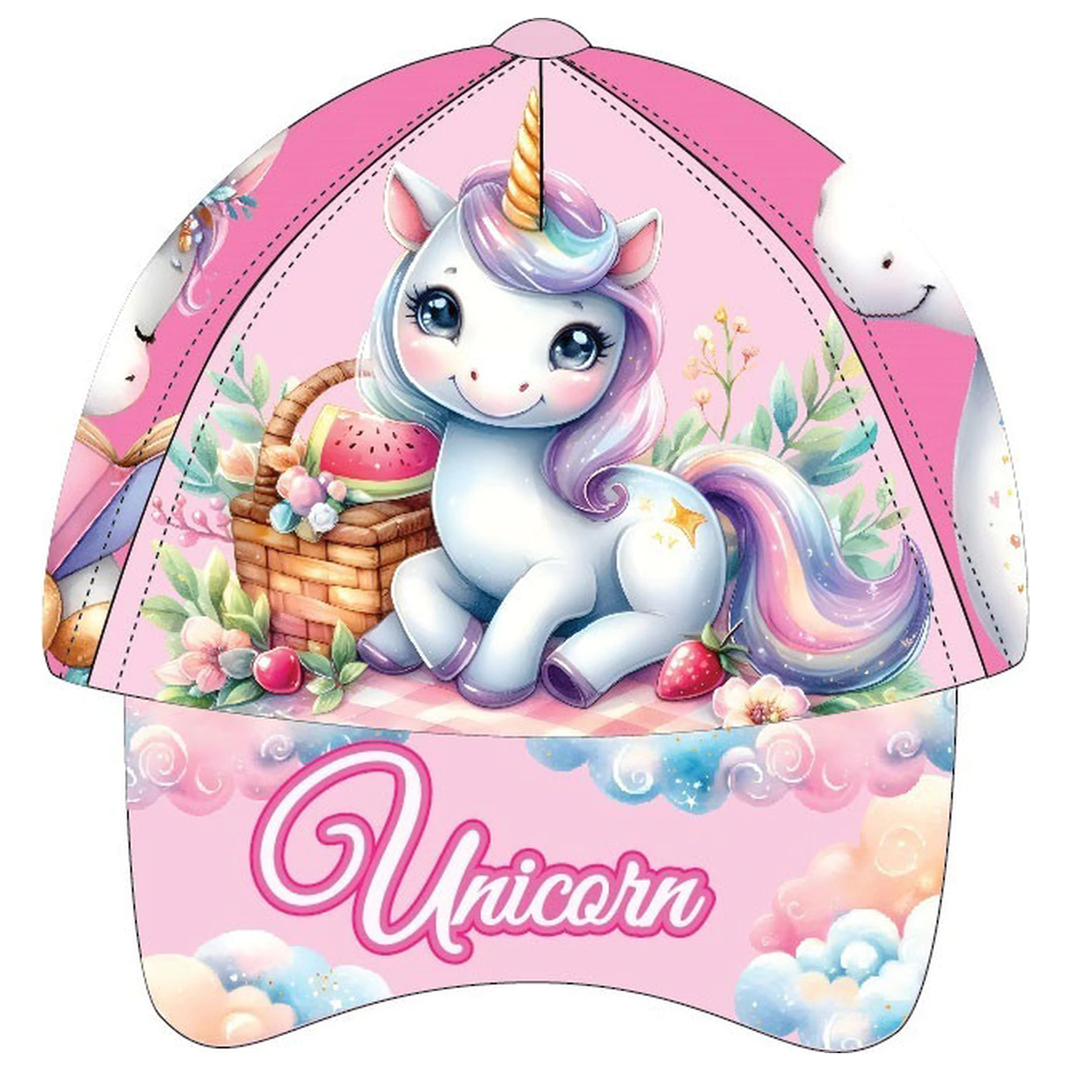 Unicorn Clouds dječja bejzbol kapa 53 cm fotografija proizvoda